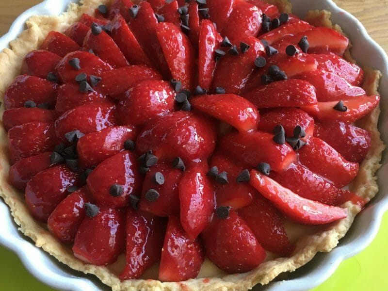 Cliquez pour zoomer ! Tarte aux fraises Thermomix par VirginieT