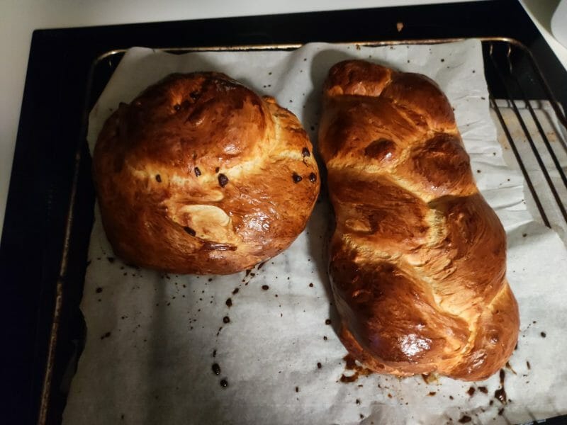 Cliquez pour zoomer ! Brioche tressée à la mie filante Thermomix par nicolash