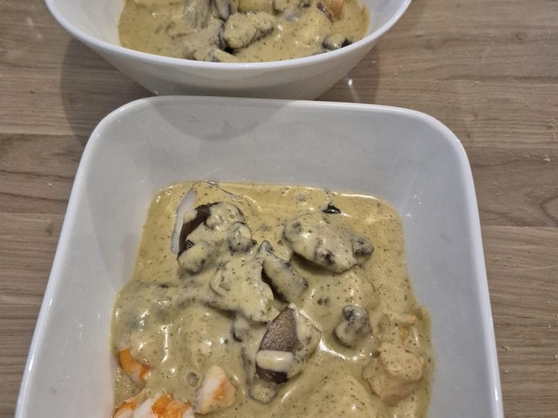 Cliquez pour zoomer ! Cassolettes de Saint Jacques Thermomix par Babou đ