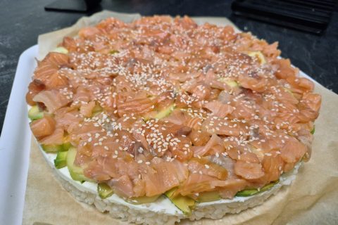 Cliquez pour zoomer ! Sushi cake Thermomix par Babou 🐒