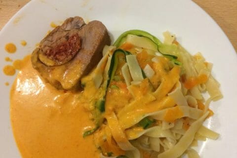 Cliquez pour zoomer ! Filet mignon au chorizo au Thermomix