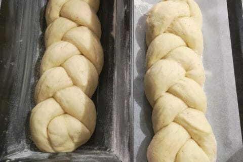Cliquez pour zoomer ! Brioche tressée à la mie filante Thermomix par Babou 🐒