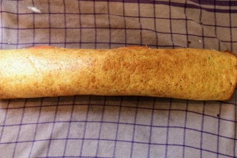 Cliquez pour zoomer ! Roulé aux courgettes et au saumon fumé Thermomix par Babou 🐒