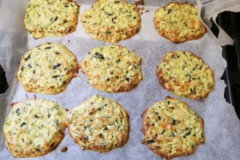 Cliquez pour zoomer ! Paillassons de courgettes Thermomix par Babou 🐒