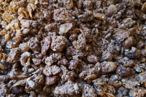 Cliquez pour zoomer ! Granola au chocolat Thermomix par Babou 🐒