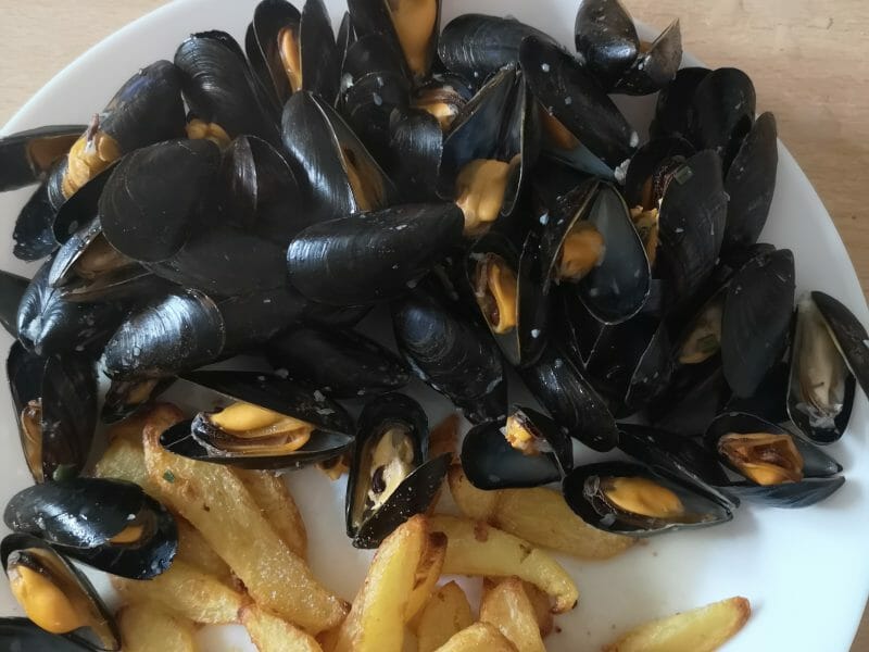 Cliquez pour zoomer ! Moules marinières Thermomix par Babou 🐒