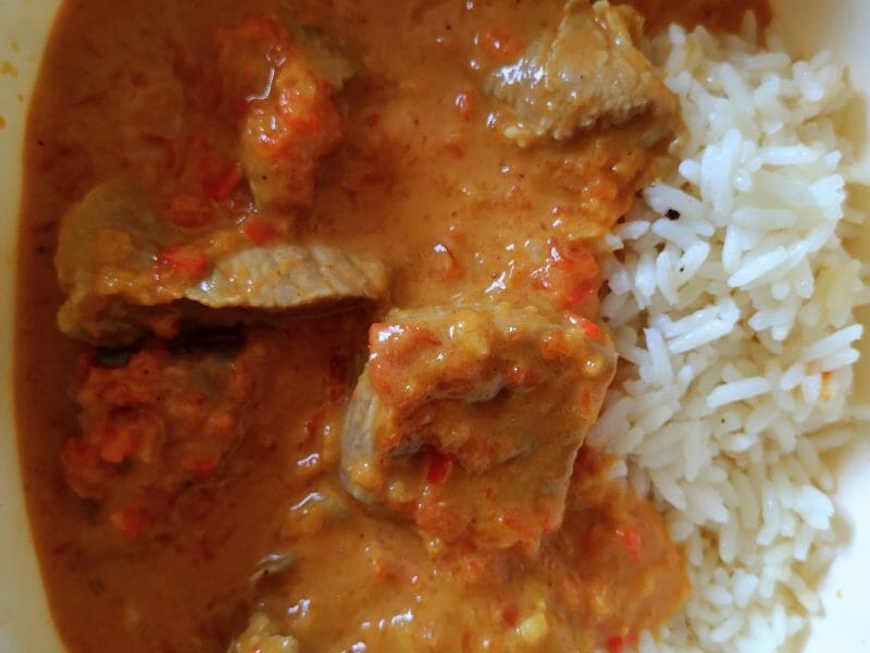 Cliquez pour zoomer ! Sauté de porc au curry Thermomix par Babou 🐒