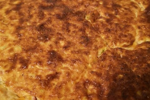 Cliquez pour zoomer ! Tarte courgettes, chèvre et pignons de pin Thermomix par Babou 🐒