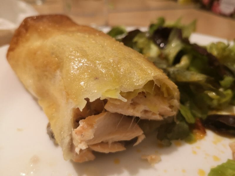 Cliquez pour zoomer ! Brick de saumon et poireaux Thermomix par Babou 🐒