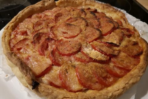 Cliquez pour zoomer ! Tarte salée façon tomates farcies Thermomix par Babou 🐒