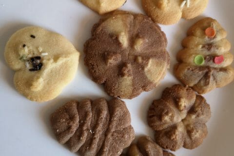 Cliquez pour zoomer ! Sablés à la presse à biscuits Thermomix par Babou 🐒