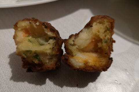 Cliquez pour zoomer ! Accras de crevettes au Thermomix
