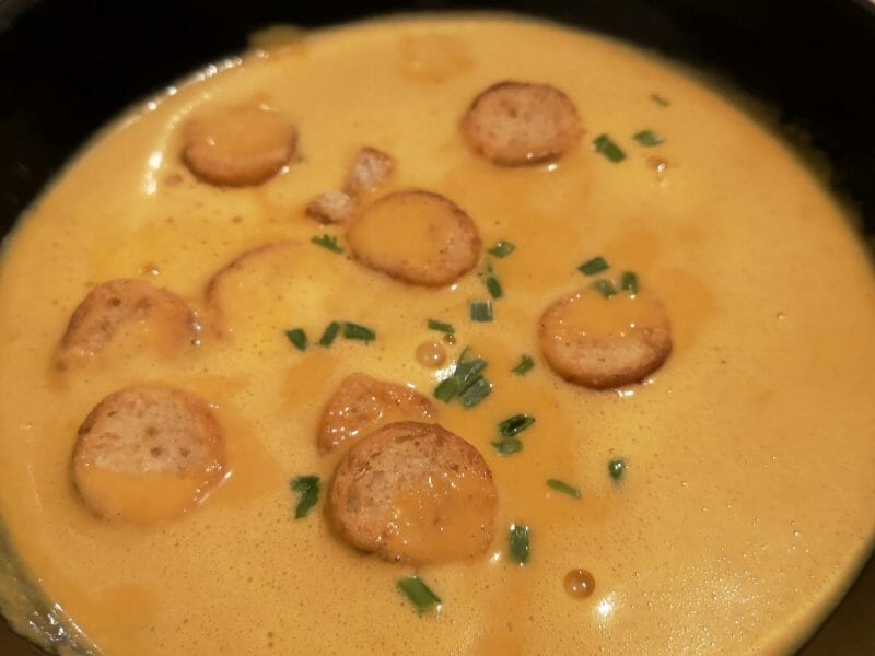 Bisque de crevettes au Thermomix Cookomix