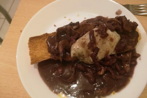 Cliquez pour zoomer ! Oeufs en meurette au Thermomix