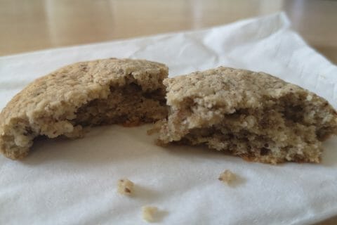Cliquez pour zoomer ! Biscuits aux flocons d’avoine et amandes au Thermomix