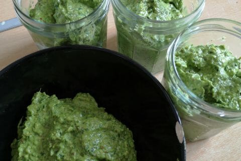 Cliquez pour zoomer ! Pesto au Thermomix