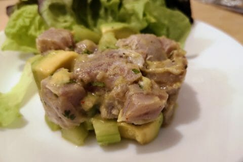 Cliquez pour zoomer ! Tartare de thon rouge au Thermomix