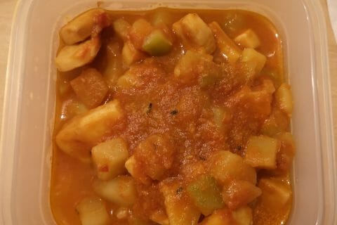 Cliquez pour zoomer ! Encornets à la provençale au Thermomix