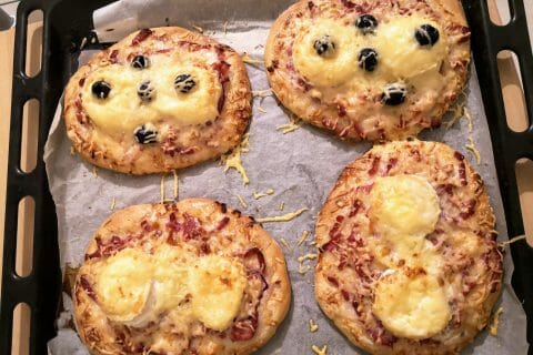 Cliquez pour zoomer ! Fougasse chèvre et lardons au Thermomix