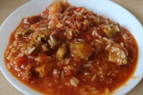 Cliquez pour zoomer ! Jambalaya Thermomix par Babou 🐒