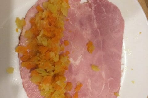 Cliquez pour zoomer ! Roulés gratinés de jambon aux légumes Thermomix par Babou 🐒
