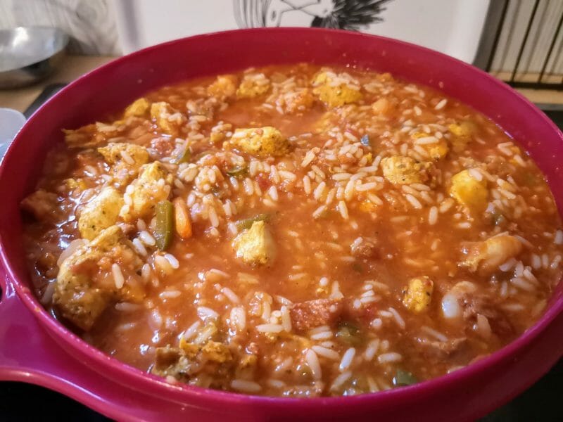 Cliquez pour zoomer ! Jambalaya Thermomix par Babou 🐒