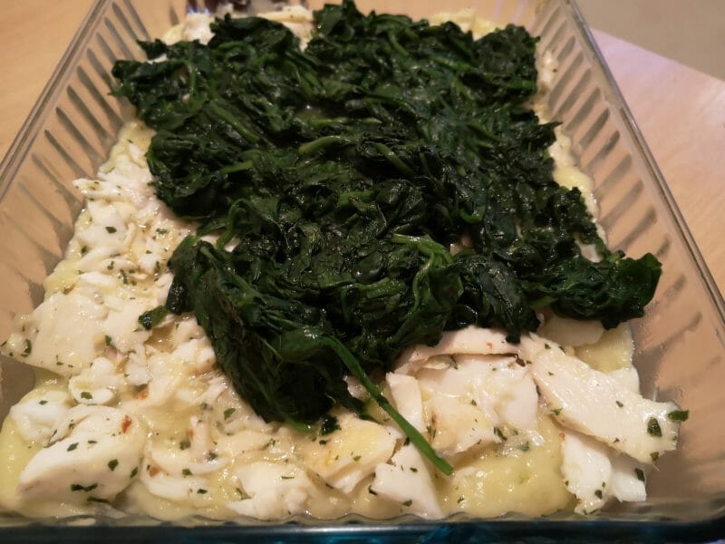 Cliquez pour zoomer ! Parmentier de saumon aux épinards Thermomix par Babou 🐒