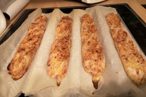 Cliquez pour zoomer ! Ficelles aux lardons Thermomix par Babou 🐒