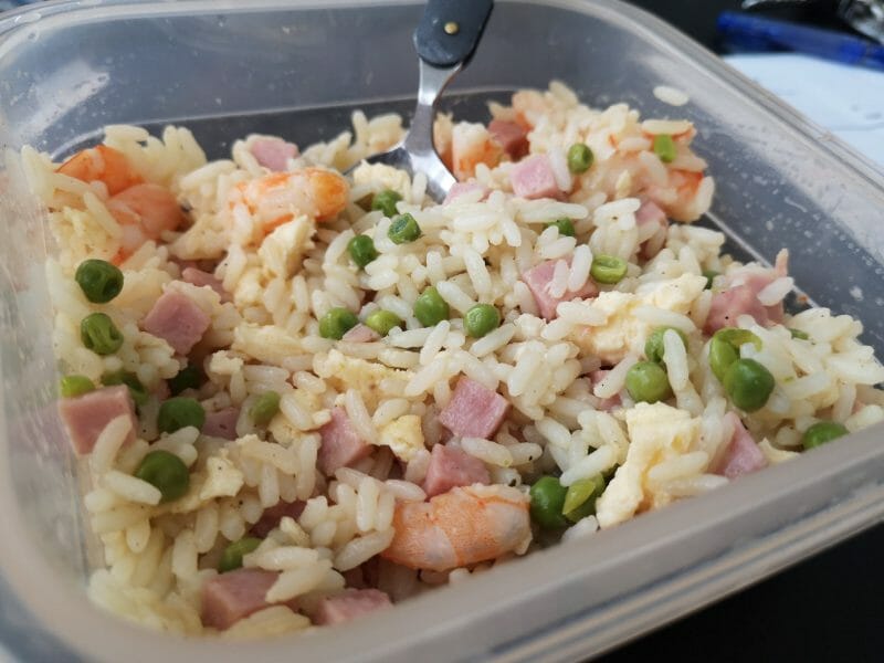 Cliquez pour zoomer ! Riz cantonais Thermomix par Babou 🐒