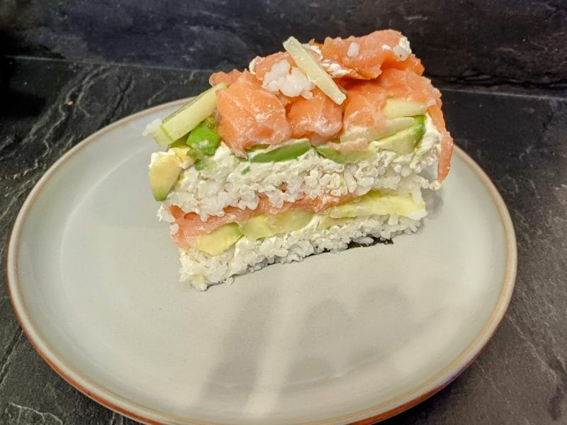 Cliquez pour zoomer ! Sushi cake Thermomix par Babou 🐒