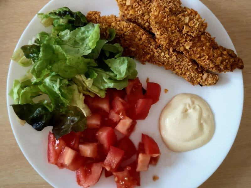 Cliquez pour zoomer ! Tenders de poulet Thermomix par Babou 🐒