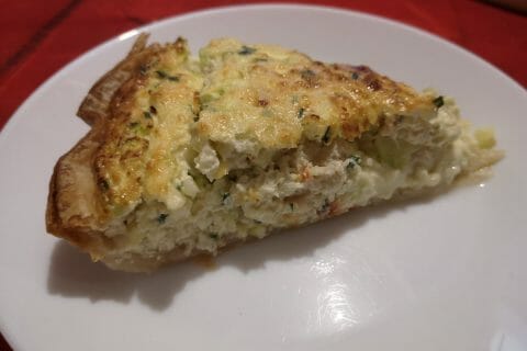 Cliquez pour zoomer ! Quiche saumon et courgettes Thermomix par Babou 🐒