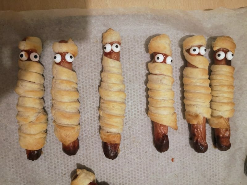 Cliquez pour zoomer ! Saucisses momie Thermomix par Babou 🐒