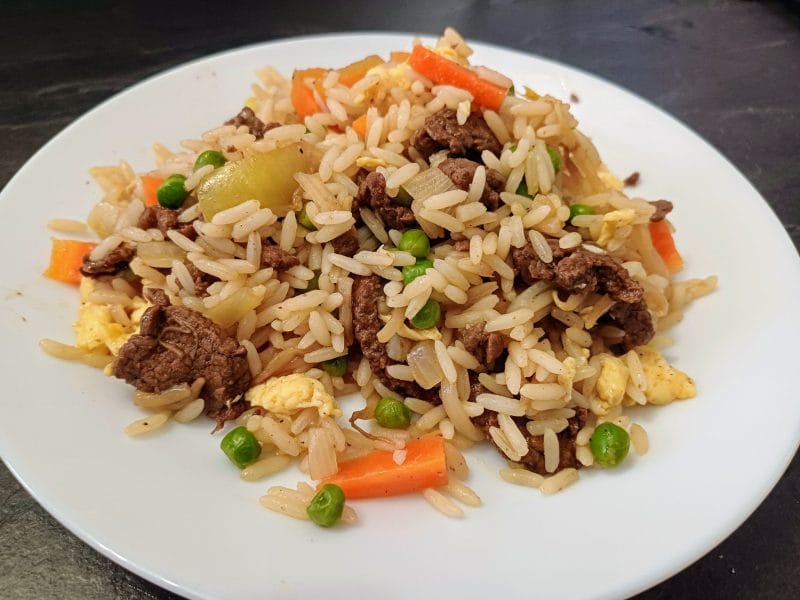 Cliquez pour zoomer ! Riz au boeuf à la chinoise Thermomix par Babou 🐒
