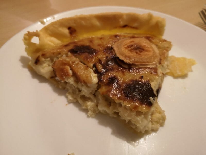 Cliquez pour zoomer ! Tarte aux échalotes et au chèvre Thermomix par Babou 🐒