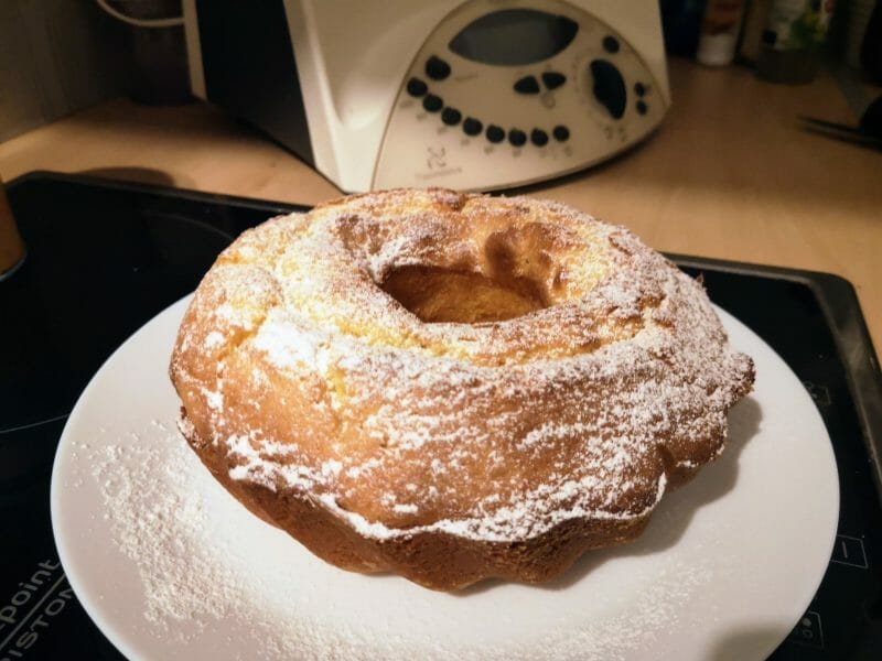 Cliquez pour zoomer ! Gâteau vanillé aux jaunes d’oeufs Thermomix par Babou 🐒