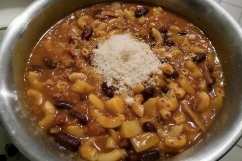 Cliquez pour zoomer ! Soupe aux haricots rouges et coquillettes Thermomix par Babou 🐒