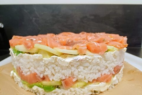 Cliquez pour zoomer ! Sushi cake Thermomix par Babou 🐒