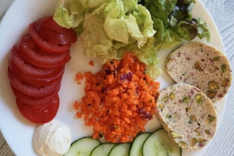 Cliquez pour zoomer ! Galantine de poulet aux pistaches Thermomix par Babou 🐒