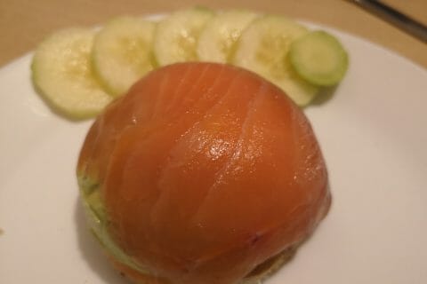 Cliquez pour zoomer ! Dôme de saumon cœur fondant Thermomix par Babou 🐒