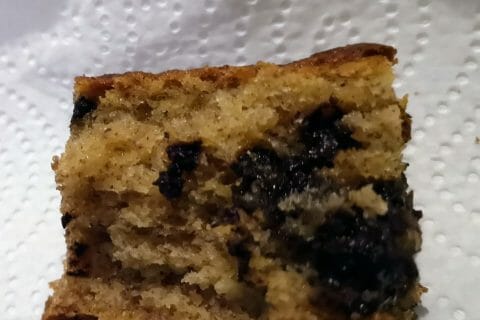 Cliquez pour zoomer ! Cake banane et pépites de chocolat Thermomix par Babou 🐒