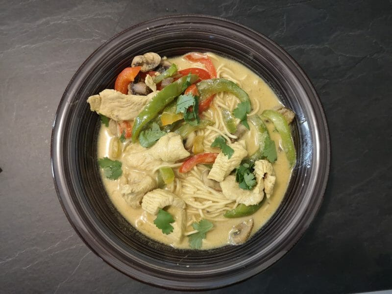 Cliquez pour zoomer ! Ramen thaï au poulet Thermomix par Babou 🐒