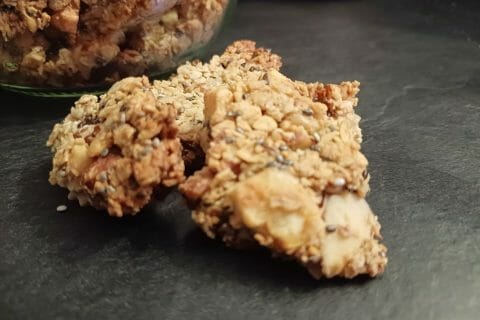 Cliquez pour zoomer ! Granola au chocolat Thermomix par Babou 🐒