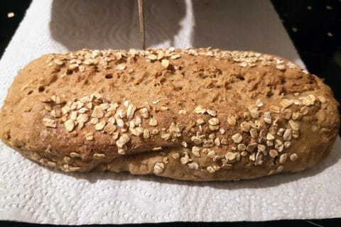 Cliquez pour zoomer ! Pain aux flocons d’avoine et au miel Thermomix par Babou 🐒