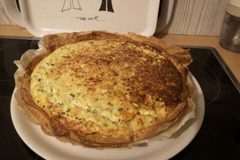 Cliquez pour zoomer ! Quiche saumon et courgettes Thermomix par Babou 🐒
