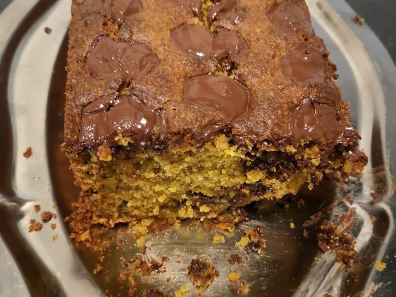 Cliquez pour zoomer ! Banana bread à la patate douce Thermomix par Babou 🐒