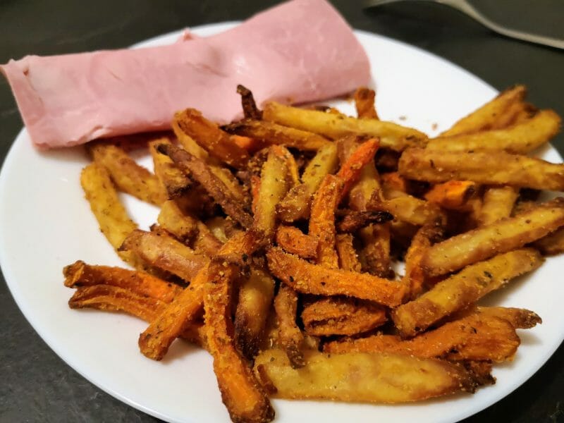 Cliquez pour zoomer ! Frites de légumes Thermomix par Babou 🐒