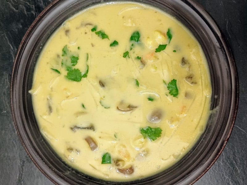 Cliquez pour zoomer ! Soupe thaï crevettes et lait de coco Thermomix par Babou 🐒