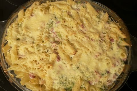 Cliquez pour zoomer ! Gratin de pâtes au brocoli Thermomix par Babou 🐒