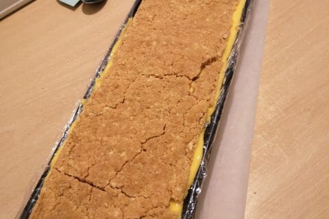 Cliquez pour zoomer ! Bûche glacée mangue et framboise Thermomix par Babou 🐒